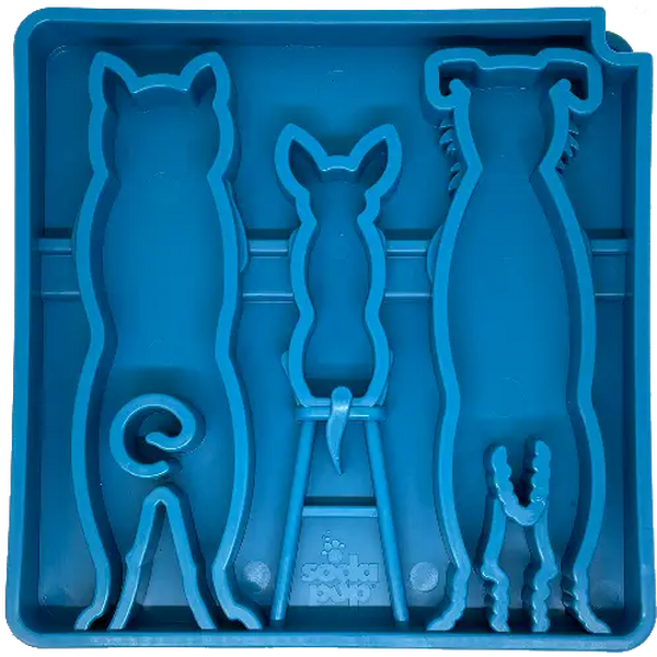 Sodapup Waiting Dogs virikekuppi 20 x 20 cm sininen