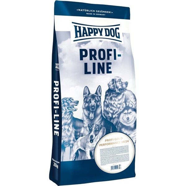 Happy Dog Profi-line Gold Performance 34-24 koiran kuivaruoka 20 kg