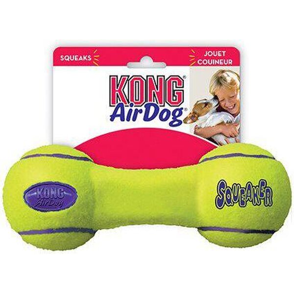 Kong AirDog Squeker Dumbbel S 14 x 6 cm