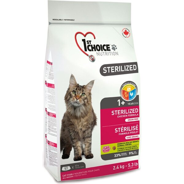 1st Choice Cat Sterilised 2,4 kg
