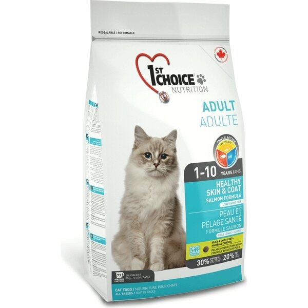 1st Choice Cat Healthy Skin & Coat 2,72 kg