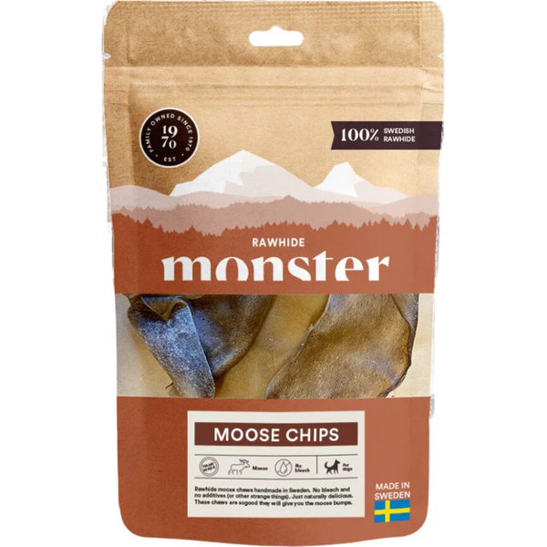 Monster Rawhide Moose Chips hirvilastut 10 kpl