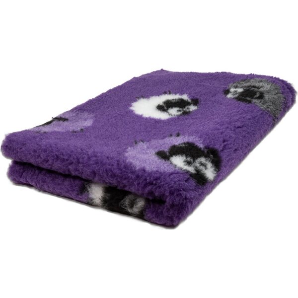 Foxy Fur Karva-alusta violetti lammas 100 x 75 cm