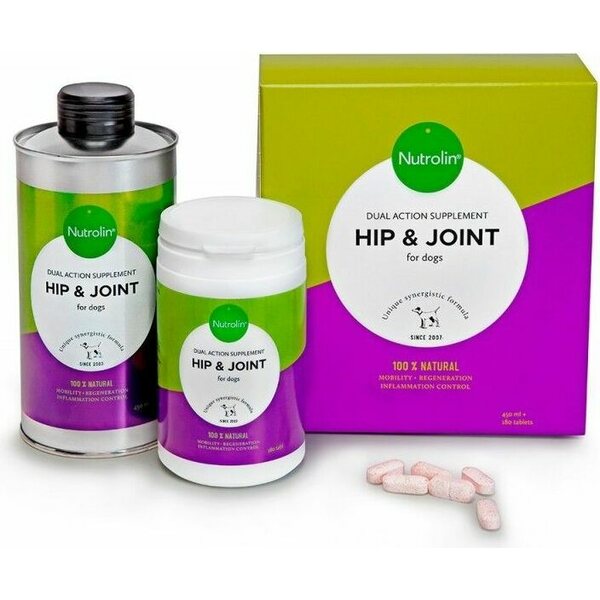 Nutrolin Hip & Joint 450 ml + 180 tabl