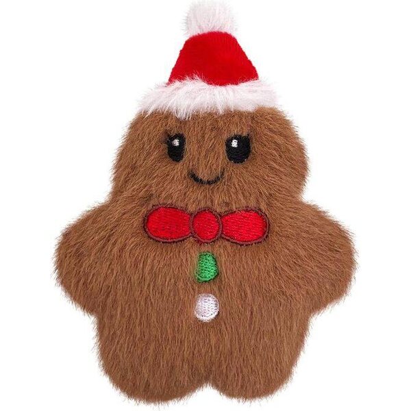 Kong Mini Snuzzles Gingerbread joulupehmolelu 12 cm