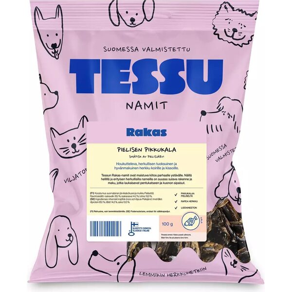 Tessu Pielisen pikkukala 100 g