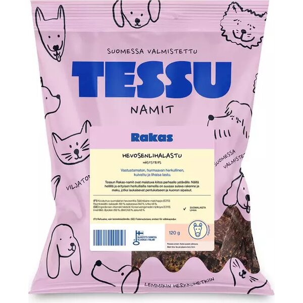 Tessu Hevosenlihalastu 120 g