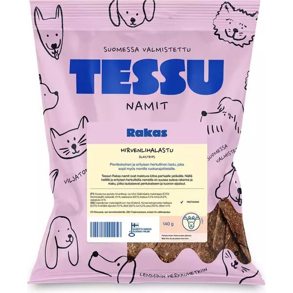 Tessu Hirvenlihalastu 140 g