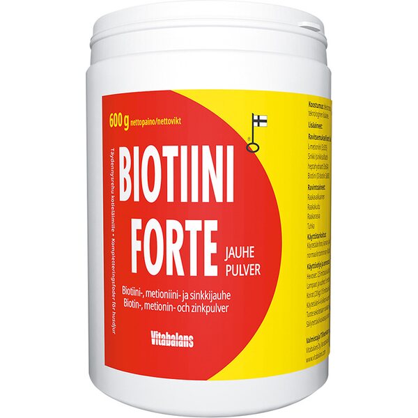 Vitabalans Biotiini Forte jauhe 600 g