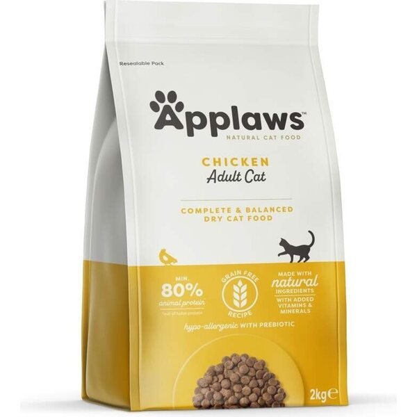 Applaws Adult Kana kissan kuivaruoka 2 kg