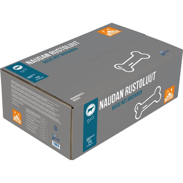 MUSH Basic Naudan Rustoluut 3 kg
