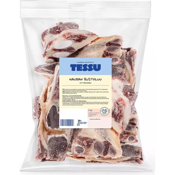 Tessu Naudan Rustoluut 2 kg