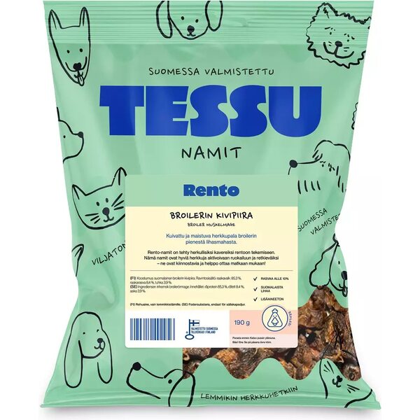 Tessu Broilerin kivipiira 190 g