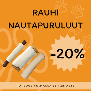 RAUH! nautapuruluut -20 %