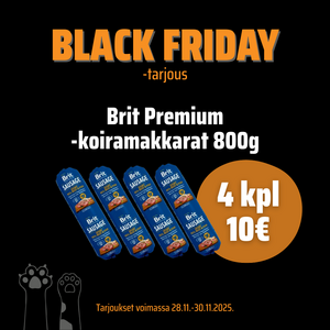 Brit Premium koiranmakkarat 800 g 4 kpl / 10 €